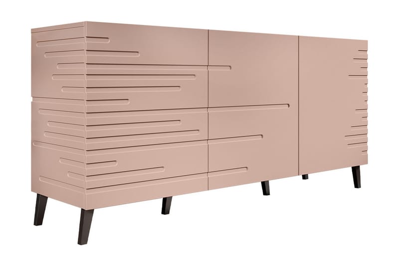Lipasto Demjen 40x155 cm - Roosa/Musta - Säilytys - Säilytyskalusteet - Lipasto