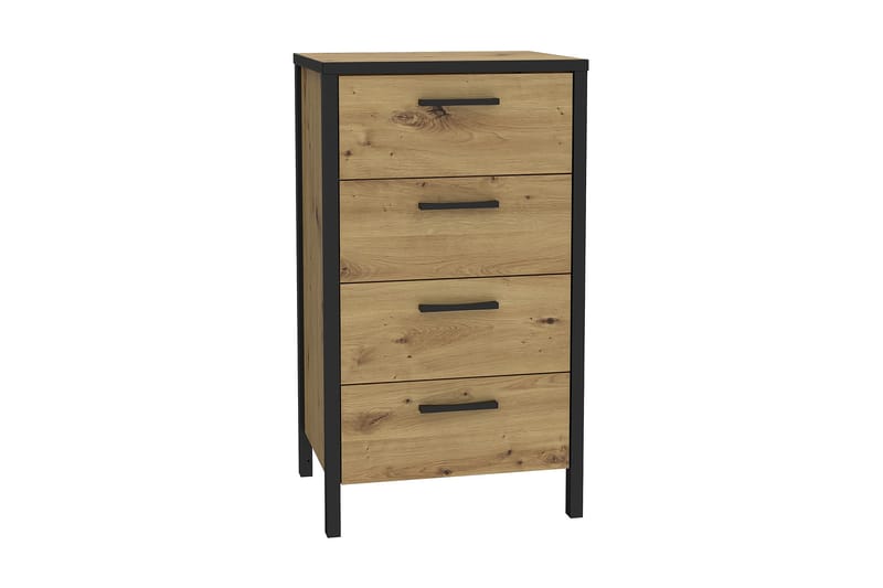Lipasto Dospat 40x51 cm - Ruskea/Musta - Säilytys - Säilytyskalusteet - Lipasto