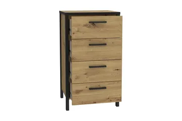 Lipasto Dospat 40x51 cm - Ruskea/Musta - Säilytys - Säilytyskalusteet - Lipasto