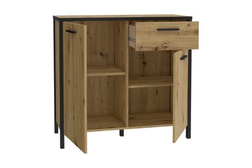 Lipasto Dospat 40x95 cm - Ruskea/Musta - Säilytys - Säilytyskalusteet - Lipasto