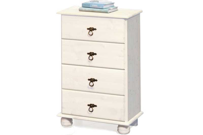 Lipasto Fania 50x80 cm - Valkoinen - Säilytys - Säilytyskalusteet - Lipasto