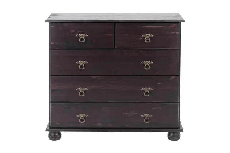 Lipasto Fania 82 cm - Musta - Säilytys - Säilytyskalusteet - Lipasto