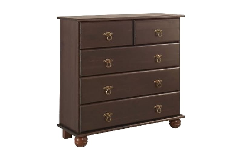 Lipasto Fania 82 cm - Musta - Säilytys - Säilytyskalusteet - Lipasto