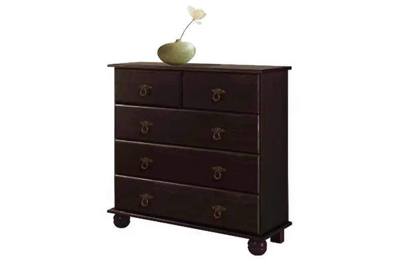 Lipasto Fania 82 cm - Musta - Säilytys - Säilytyskalusteet - Lipasto