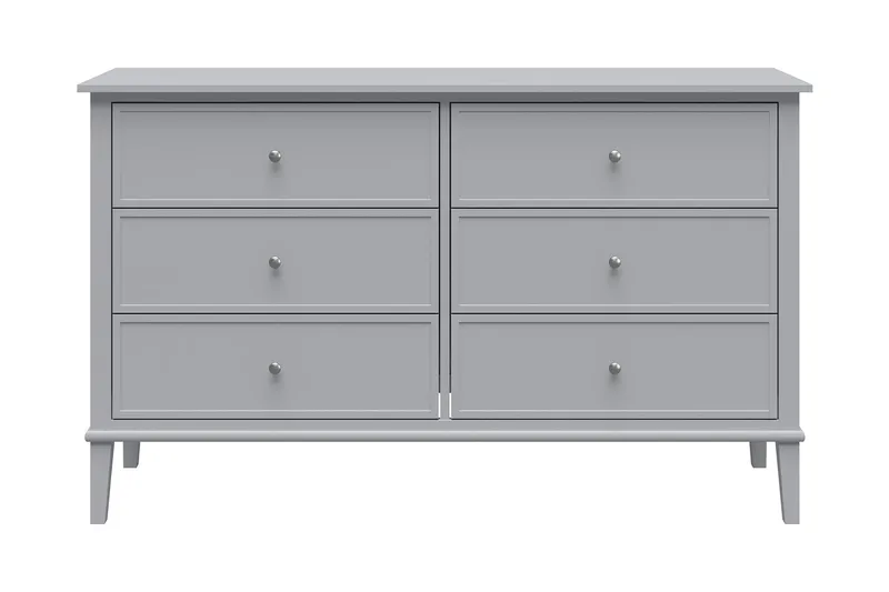 Lipasto Franklino 6 laatikkoa - Harmaa - Säilytys - Säilytyskalusteet - Lipasto