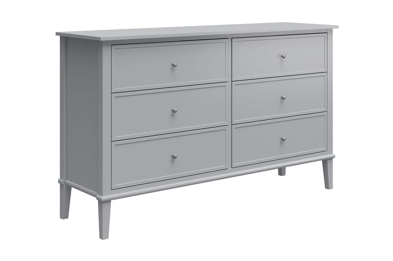 Lipasto Franklino 6 laatikkoa, Harmaa