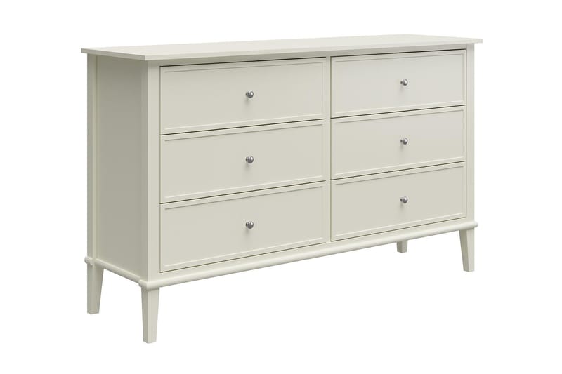 Lipasto Franklino 6 laatikkoa - Valkoinen - Säilytys - Säilytyskalusteet - Lipasto