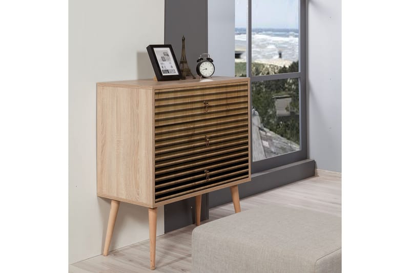 Lipasto Gillberga 90 cm - Ruskea - Säilytys - Säilytyskalusteet - Lipasto