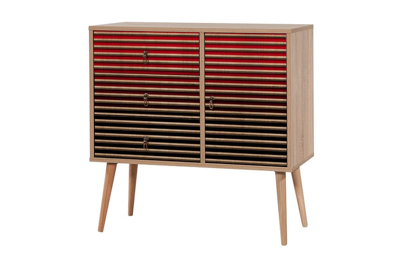 Lipasto Gillberga 90 cm - Ruskea - Säilytys - Säilytyskalusteet - Lipasto