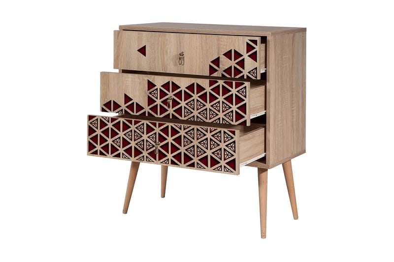 Lipasto Gillberga 90 cm - Ruskea - Säilytys - Säilytyskalusteet - Lipasto