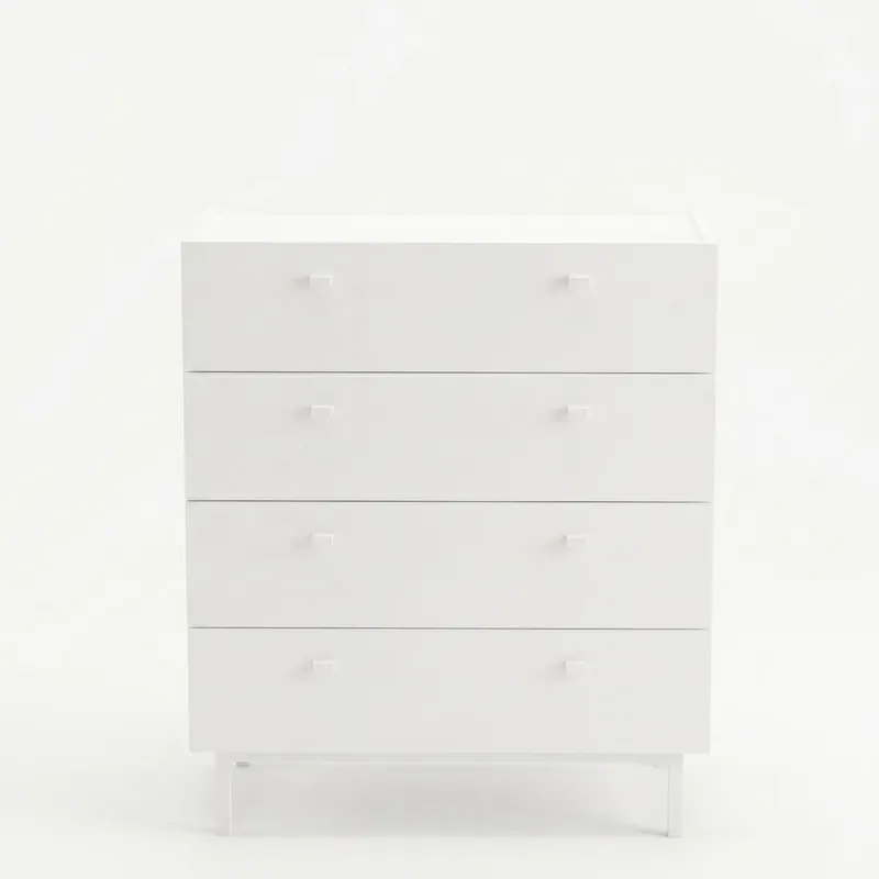 Lipasto Hanah Home Luke (80 x 93,1 x 41,8 cm) Valkoinen, Valkoinen