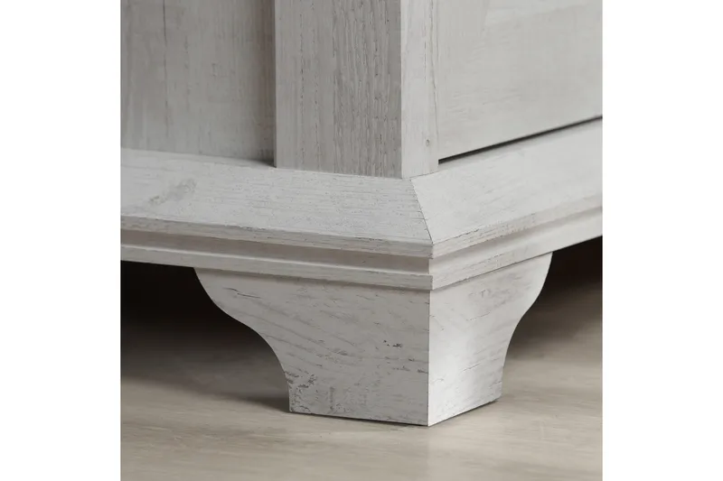 Lipasto Hareholme 123 cm - Valkoinen - Säilytys - Säilytyskalusteet - Lipasto