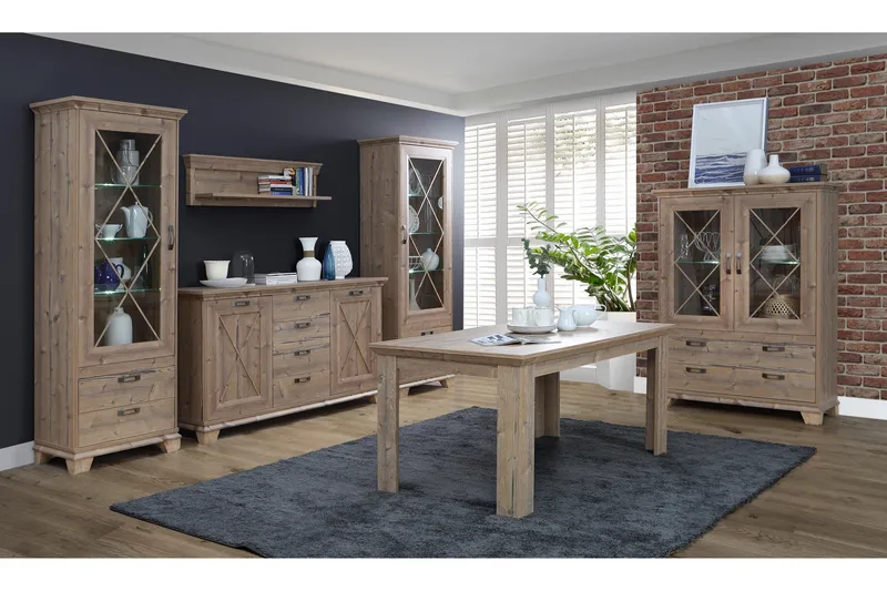 Lipasto Hoops 175 cm - Ruskea - Säilytys - Säilytyskalusteet - Lipasto