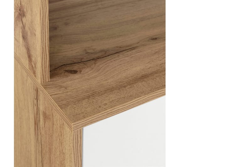 Lipasto Junip yläkaapilla - Valkoinen/Ruskea - Säilytys - Säilytyskalusteet - Lipasto