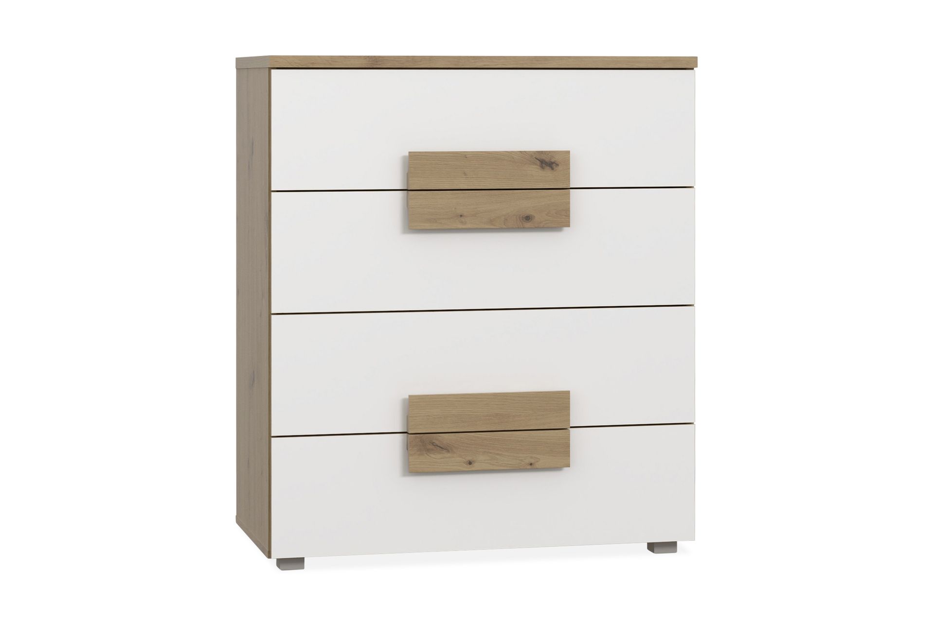 Lipasto Knelston 80 cm - Ruskea/Valkoinen - Säilytys - Säilytyskalusteet - Lipasto