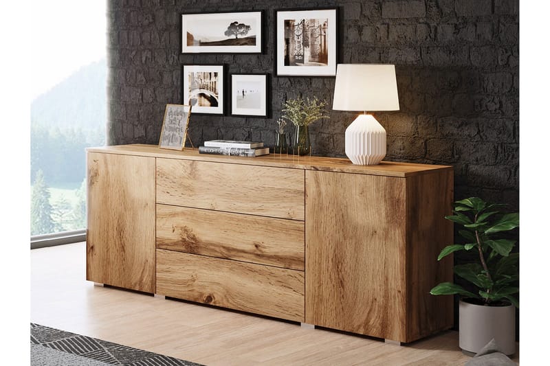 Lipasto - Luonnonväri - Säilytys - Säilytyskalusteet - Lipasto