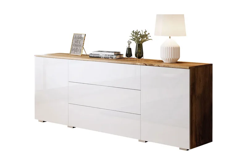 Lipasto, Luonnonväri/Valkoinen