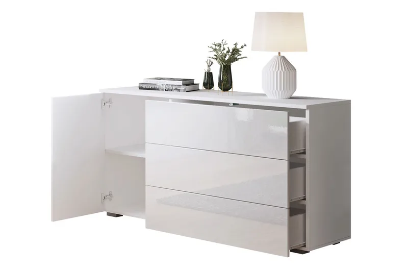 Lipasto - Luonnonväri/Valkoinen - Säilytys - Säilytyskalusteet - Lipasto