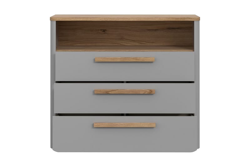 Lipasto Meris 41x99 cm - Harmaa/Ruskea - Säilytys - Säilytyskalusteet - Lipasto