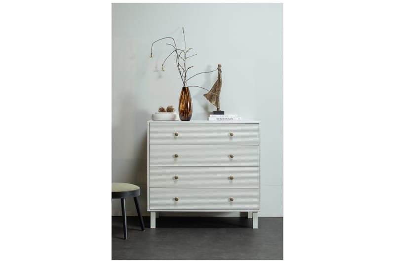 Lipasto Moluskebi 52x94 cm - Harmaa - Säilytys - Säilytyskalusteet - Lipasto