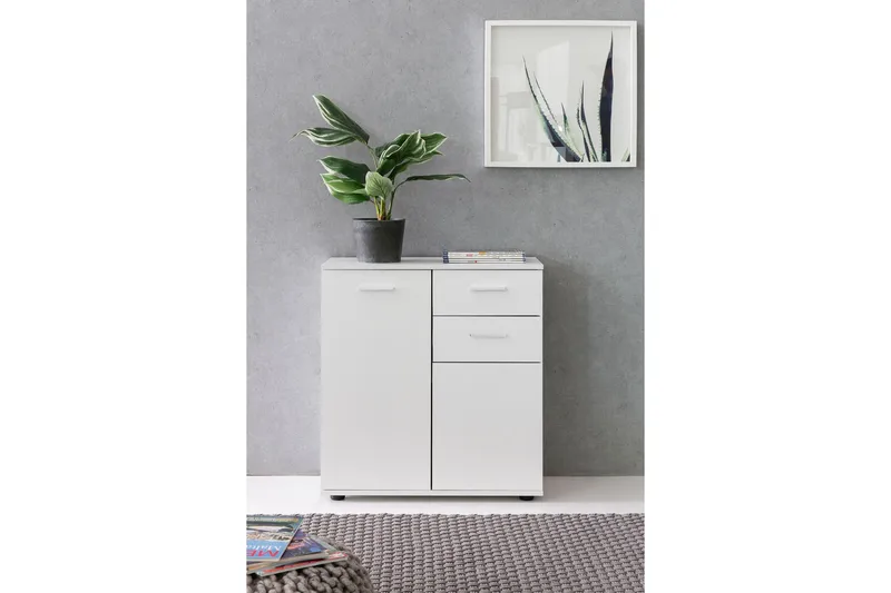 Lipasto Moorclose 71x36 cm - Valkoinen - Säilytys - Säilytyskalusteet - Lipasto