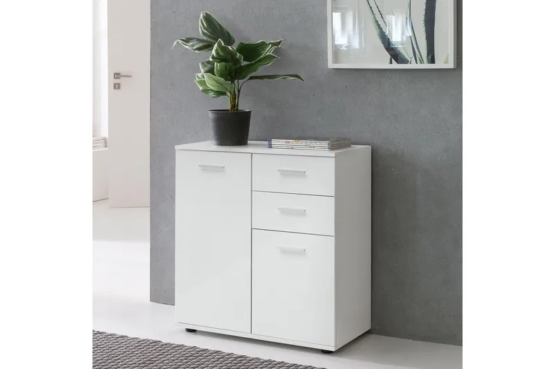 Lipasto Moorclose 71x36 cm, Valkoinen