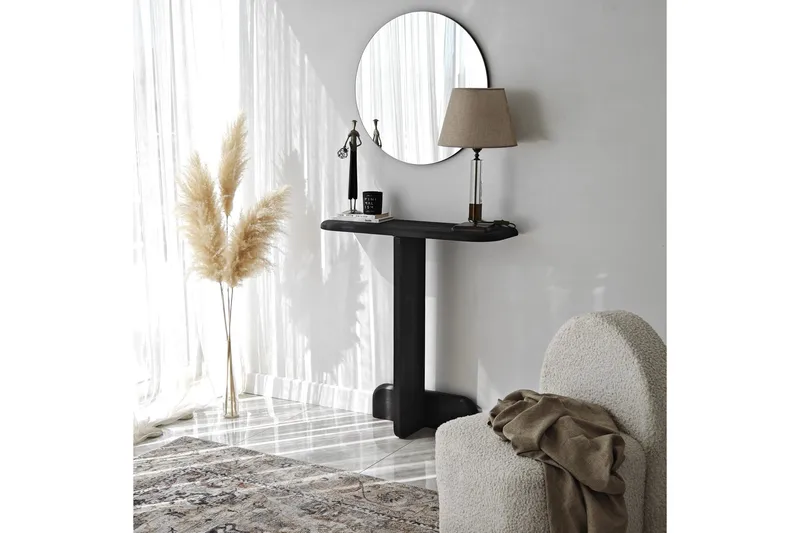 Lipasto Nariyuki - Antrasiitti - Huonekalut - Pöytä & ruokailuryhmä - Apupöytä & sivupöytä - Jalustapöytä & pylväspöytä