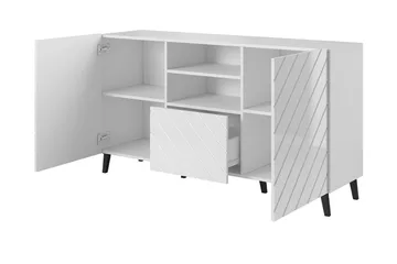Lipasto Osteto 150 cm - Valkoinen - Säilytys - Säilytyskalusteet - Lipasto