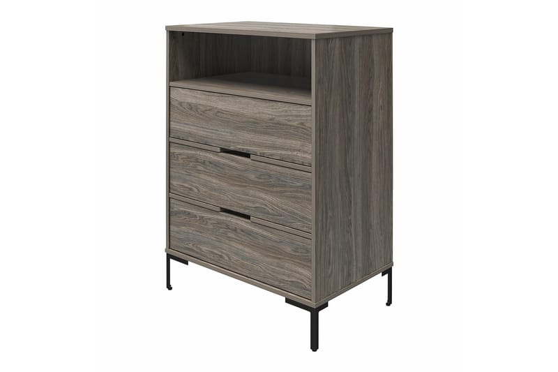 Lipasto Rayburn Harmaa - Dorel Home - Säilytys - Säilytyskalusteet - Lipasto