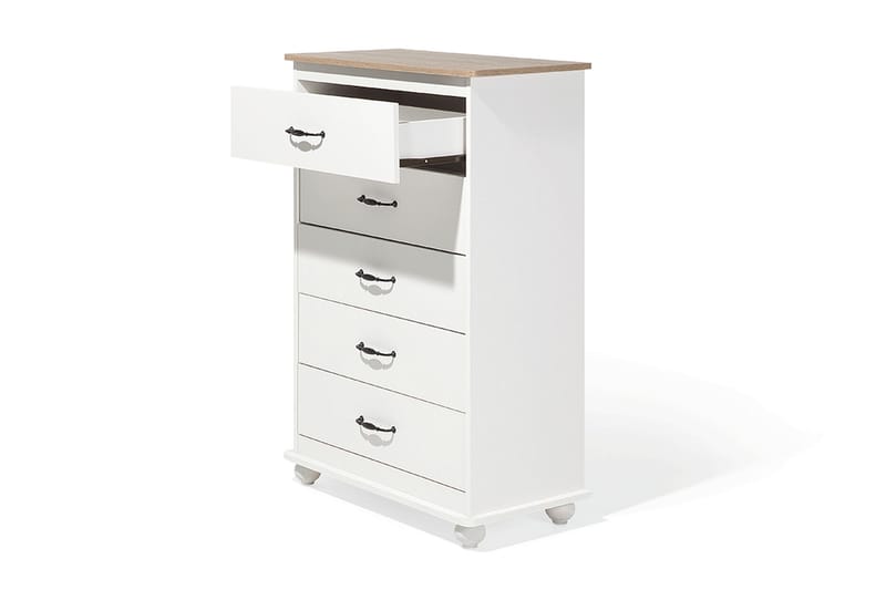 Lipasto Sharon 39x76 cm - Valkoinen - Säilytys - Säilytyskalusteet - Lipasto