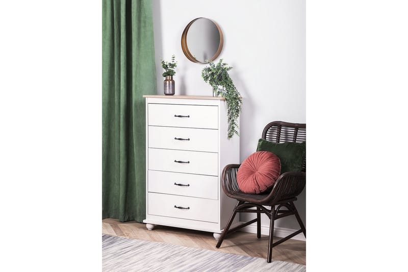 Lipasto Sharon 39x76 cm - Valkoinen - Säilytys - Säilytyskalusteet - Lipasto
