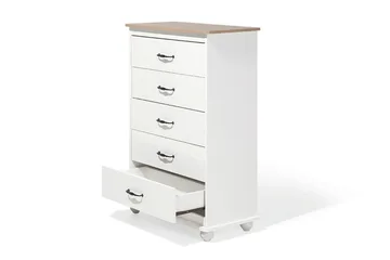 Lipasto Sharon 39x76 cm - Valkoinen - Säilytys - Säilytyskalusteet - Lipasto