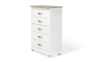Lipasto Sharon 39x76 cm - Valkoinen - Säilytys - Säilytyskalusteet - Lipasto
