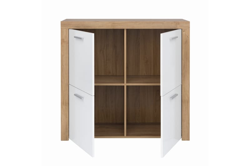 Lipasto Sitar - Puu/Luonnonväri/Valkoinen - Säilytys - Säilytyskalusteet - Lipasto