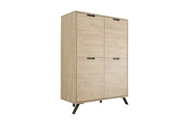 Lipasto Terreno 106 cm 4 ovea - SherwoodTammi - Säilytys - Eteisen säilytys