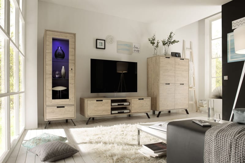 Lipasto Terreno 106 cm 4 ovea - SherwoodTammi - Säilytys - Eteisen säilytys
