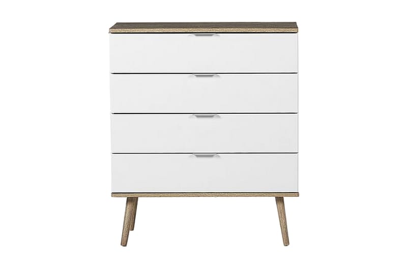 Lipasto Ticaboo 79 cm - Valkoinen - Säilytys - Säilytyskalusteet - Lipasto