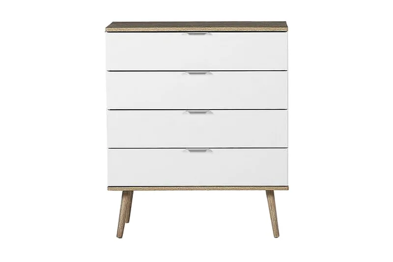 Lipasto Ticaboo 79 cm - Valkoinen - Säilytys - Säilytyskalusteet - Lipasto