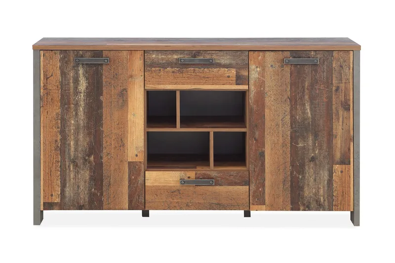 Lipasto Treknow 156 cm - Ruskea/Harmaa - Säilytys - Säilytyskalusteet - Lipasto