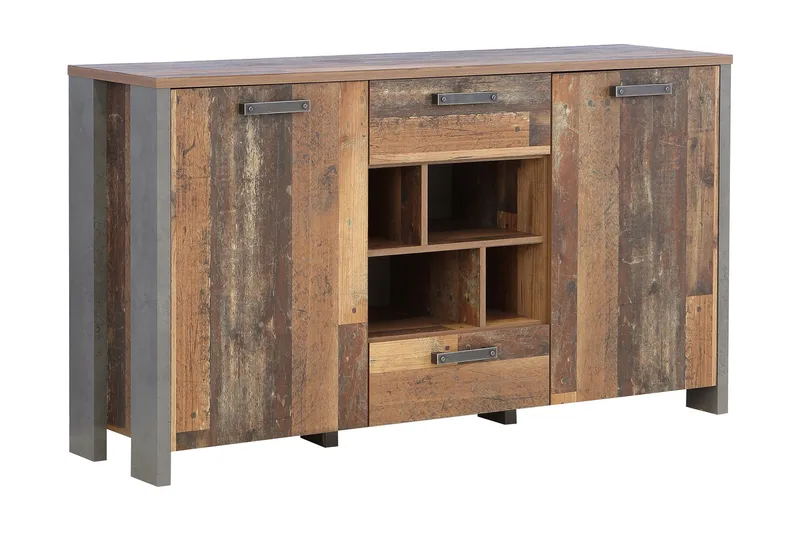 Lipasto Treknow 156 cm, Ruskea/Harmaa