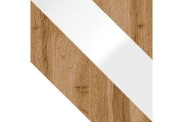 Lipasto Turowo 39x150 cm LED - Valkoinen/Luonnonväri - Säilytys - Säilytyskalusteet - Lipasto