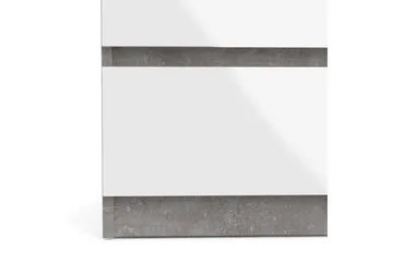 Lipasto Ummaham 50x154 cm - Valkoinen/Harmaa - Säilytys - Säilytyskalusteet - Lipasto