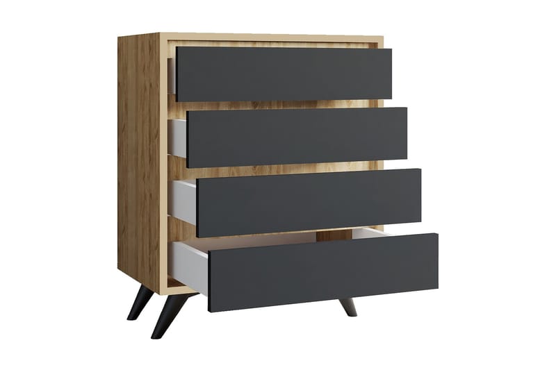 Lipasto Urgby 70x86 cm - Ruskea - Säilytys - Säilytyskalusteet - Lipasto