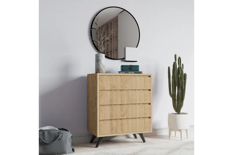 Lipasto Urgby 70x86 cm - Ruskea - Säilytys - Säilytyskalusteet - Lipasto