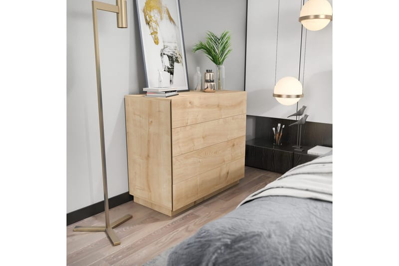 Lipasto Urgby 90x81,6 cm - Ruskea - Säilytys - Säilytyskalusteet - Lipasto