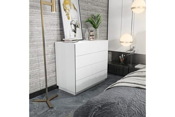 Lipasto Urgby 90x81,6 cm - Valkoinen - Säilytys - Säilytyskalusteet - Lipasto