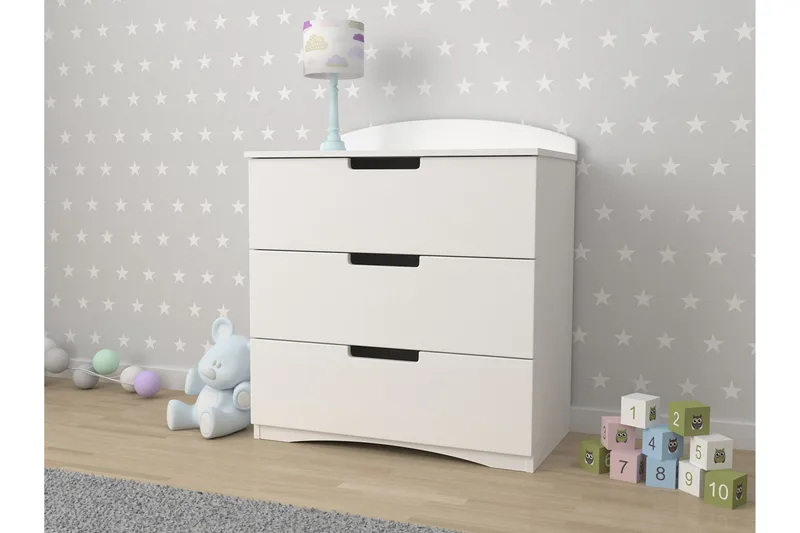 Lipasto Utlida - Valkoinen - Säilytys - Säilytyskalusteet - Lipasto