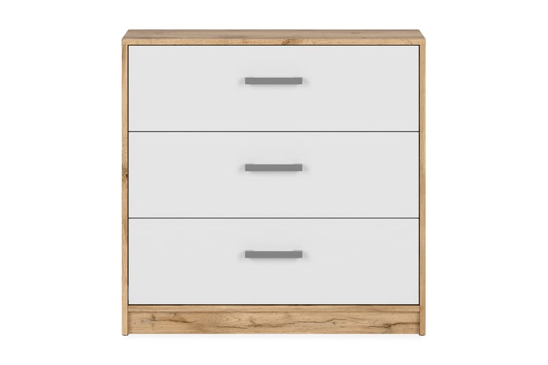 Lipasto Viella - Puu/Luonnonväri/Valkoinen - Säilytys - Säilytyskalusteet - Lipasto