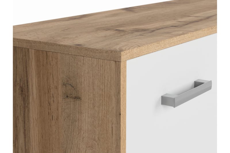 Lipasto Viella - Puu/Luonnonväri/Valkoinen - Säilytys - Säilytyskalusteet - Lipasto