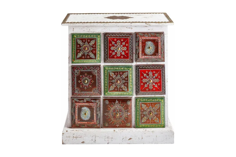 Lipasto Villacian 68 cm - Valkoinen - Säilytys - Säilytyskalusteet - Lipasto